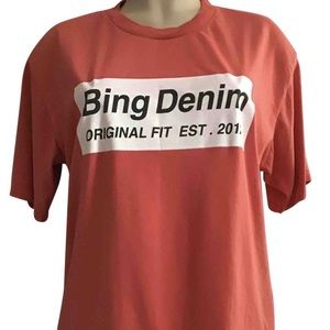 Anine Bing Cotton T-shirt Size L